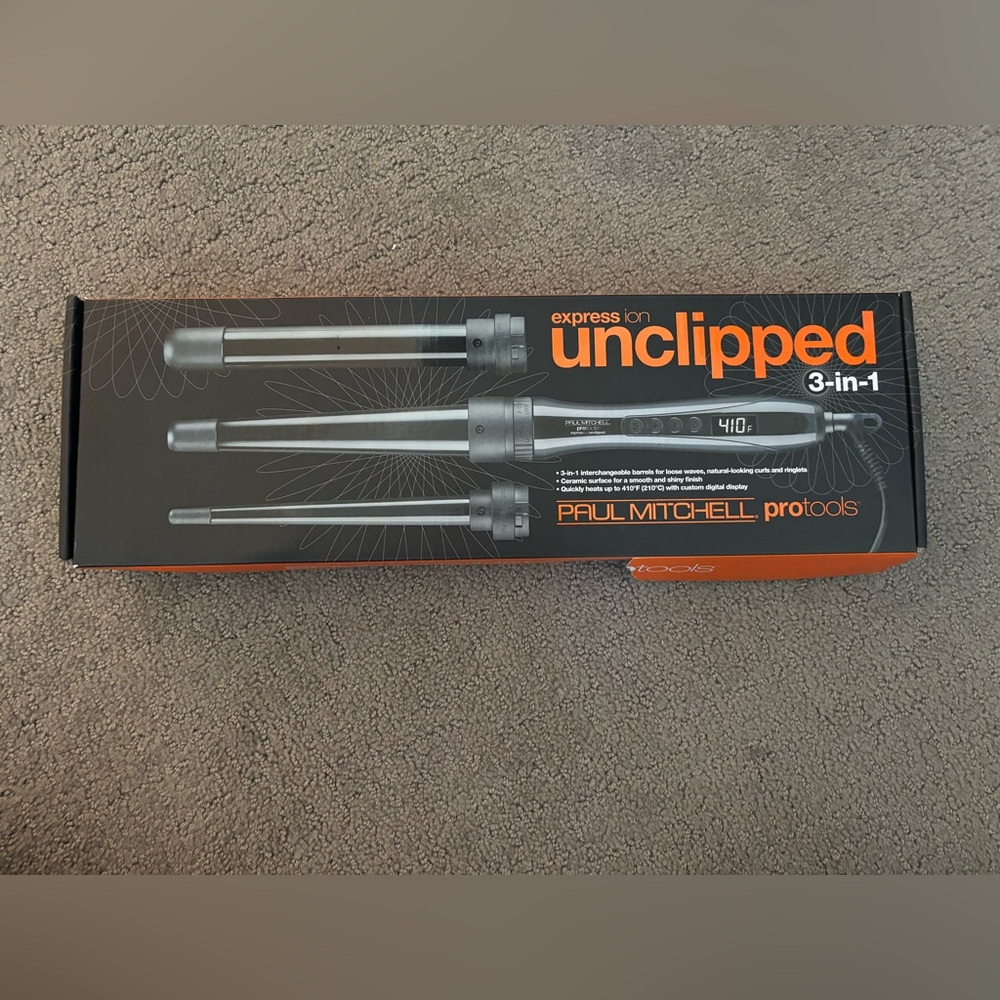 Paul Mitchell Pro Tools Express Ion Unclipped 3-in-1 Ceramic Curling Wand